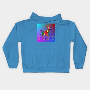 Multicolored Bambi Kids Hoodie